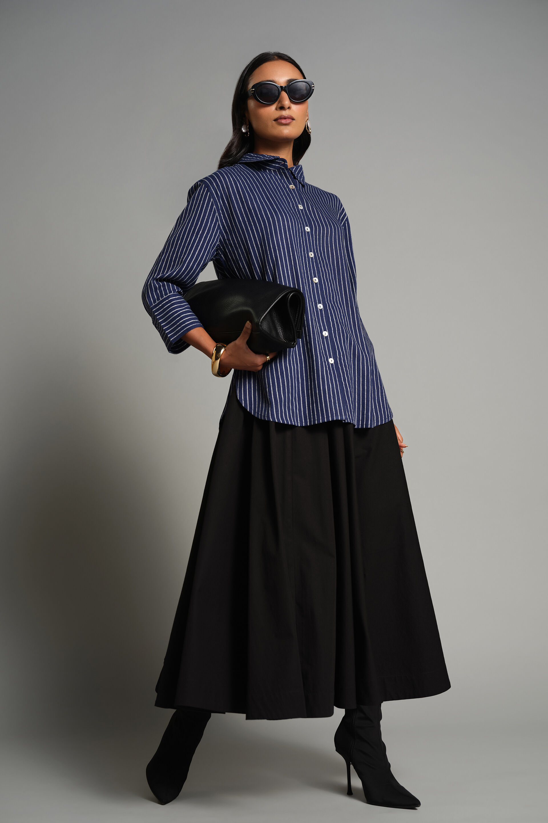 Plaisir Shirt, Dark Blue, image 1